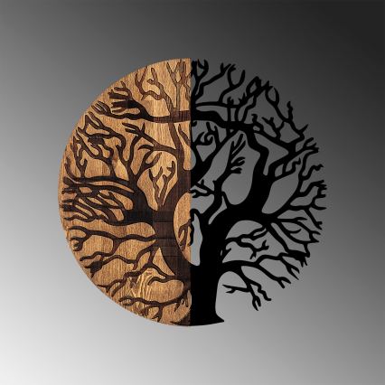 Väggdekoration diameter 56 cm trä