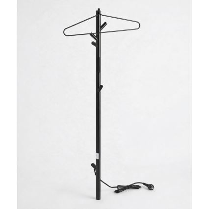 Väggfäste för elektrisk handdukstork 45x12,2 cm, svart