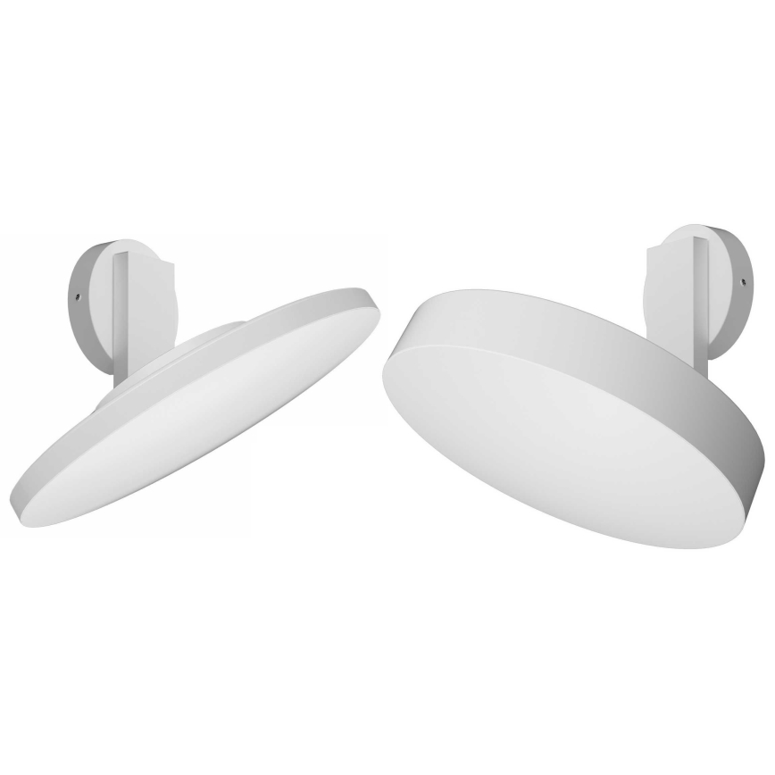 Väggmonterad justerbar monteringskonsol VARIO vit