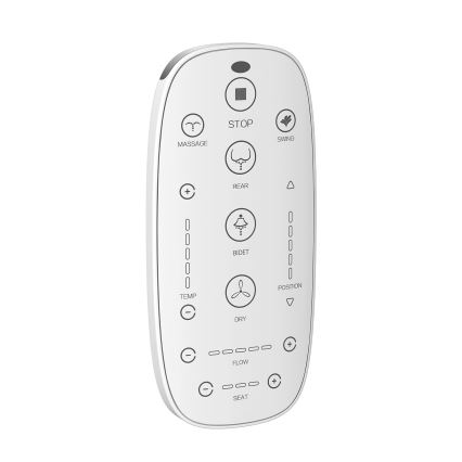 Vägghängd toalett med bidé TISVILDELEJE 1600W/230V + toalettsits SoftClose + spolknapp SIGMA + inbyggnadsmodul + isoleringsdyna + fjärrkontroll