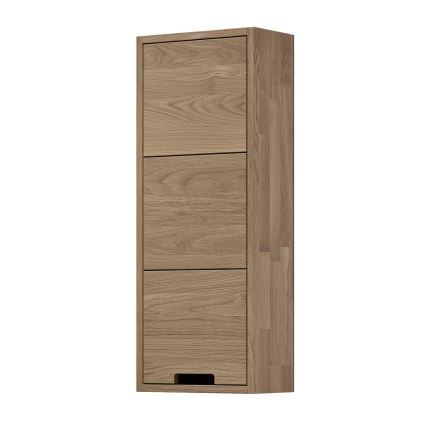Vägghängt badrumsskåp GRIBSKOV 90 cm beige/ek