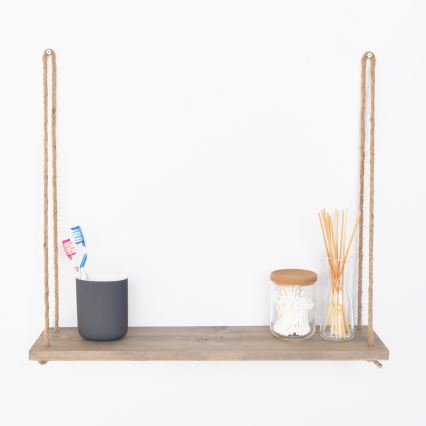 Vägghylla 13x60 cm gran