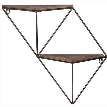 Vägghylla 30x33 cm gran