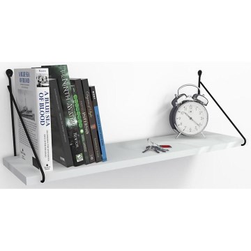 Vägghylla ARMONI 20x72 cm vit