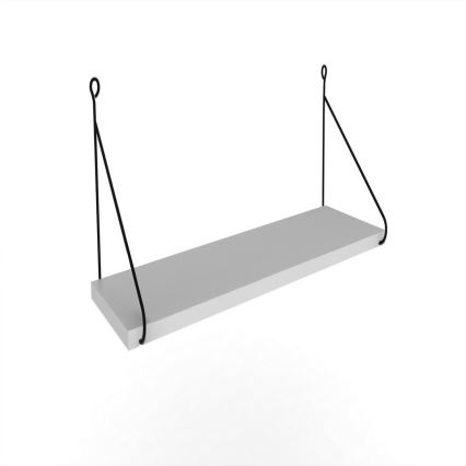 Vägghylla ARMONI 20x72 cm vit