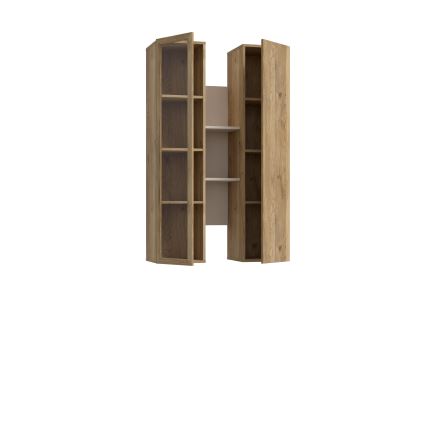 Vägghylla INAR, ek/beige