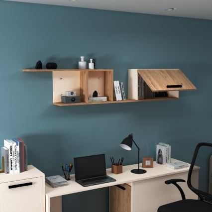 Väggmonterad hylla NEWRA 35x150 cm atlantic tall