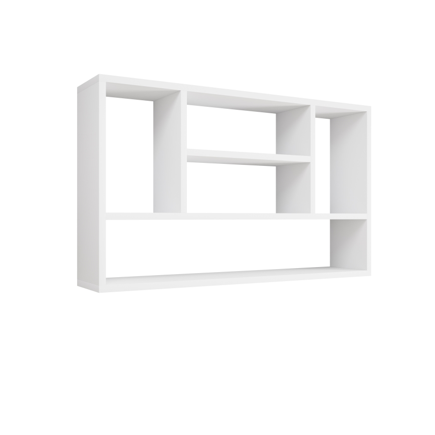 Vägghylla PAPIKO 60x100 cm vit