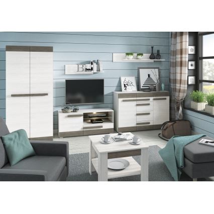 Vägghylla SARPA 23x92 cm vit