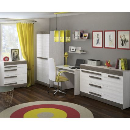 Vägghylla SARPA 23x92 cm vit