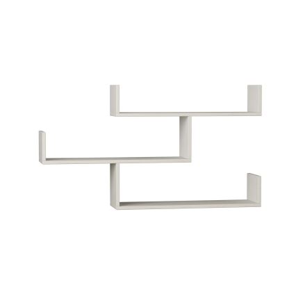 Vägghylla TIBET 66,5x119 cm vit