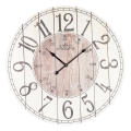Väggklocka 1x AA Ø 58,2 cm vit/beige