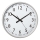Väggklocka Ø 38 cm 1xAA vit
