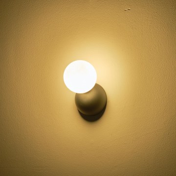 Vägglampa 1xG9/25W/230V svart