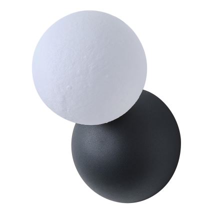 Vägglampa 1xG9/25W/230V svart