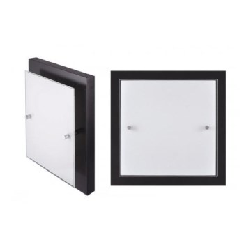 Vägglampa 2xE27/20W/230V 32 cm wenge/bok