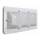 Vägglampa 3xE27/20W/230V vit/bok