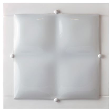 Vägglampa 4xE27/20W/230V vit/bok