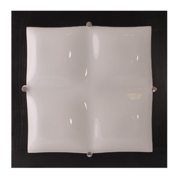 Vägglampa 4xE27/20W/230V wenge/bok