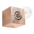 Vägglampa ABEL 1xE27/15W/230V bok
