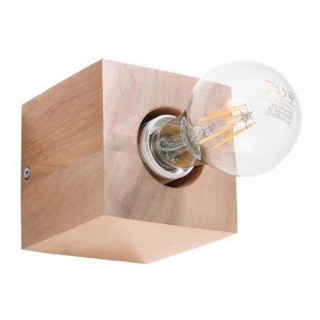 Vägglampa ABEL 1xE27/60W/230V bok