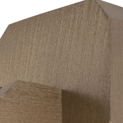 Vägglampa ADRIANO 1xE27/60W/230V bok