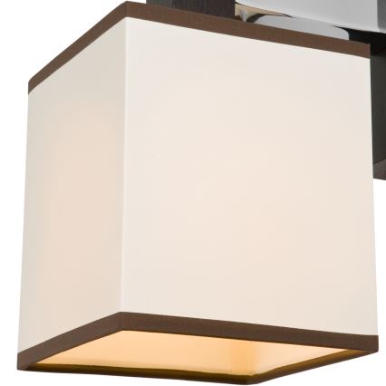 Vägglampa AMELIA 1xE27/60W/230V bok
