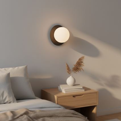 Vägglampa AMERICANA 1xG9/8W/230V svart