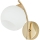 Vägglampa AMOS 1xE27/40W/230V guld