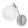 Vägglampa AMOS 1xE27/40W/230V skinande krom