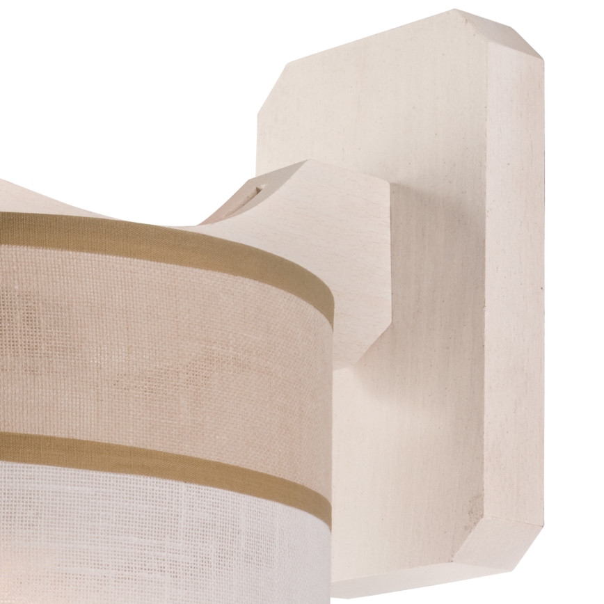 Vägglampa ANDREA 1xE27/60W/230V bok