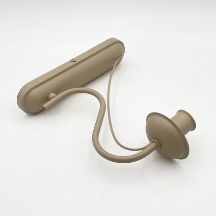 Vägglampa ANTON 1xE14/60W/230V beige