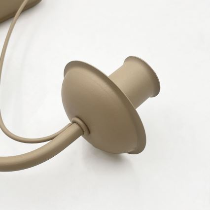 Vägglampa ANTON 1xE14/60W/230V beige