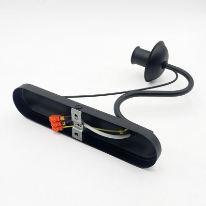 Vägglampa ANTON 1xE14/60W/230V svart