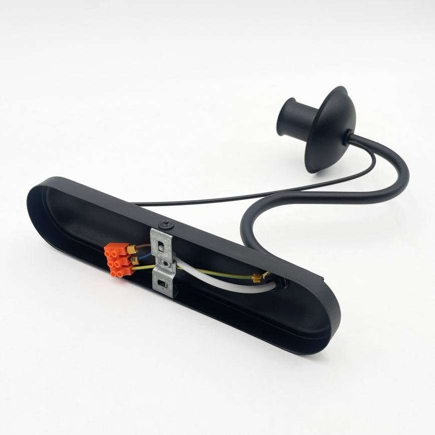 Vägglampa ANTON 1xE14/60W/230V svart