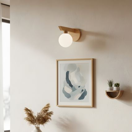 Vägglampa ANTONIO 1xG9/5W/230V ek/vit