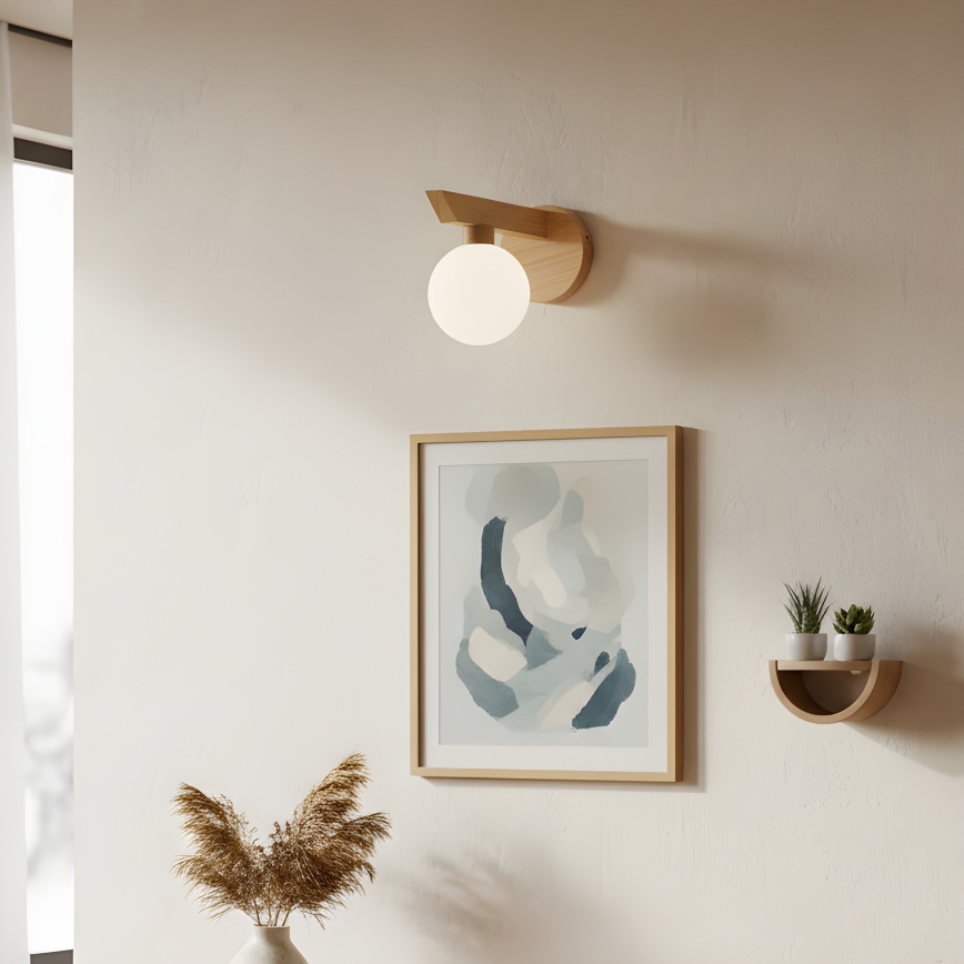 Vägglampa ANTONIO 1xG9/5W/230V ek/vit