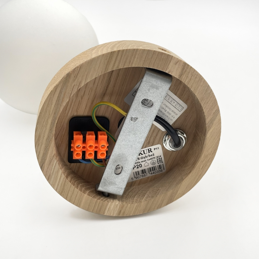 Vägglampa ANTONIO 1xG9/5W/230V ek/vit