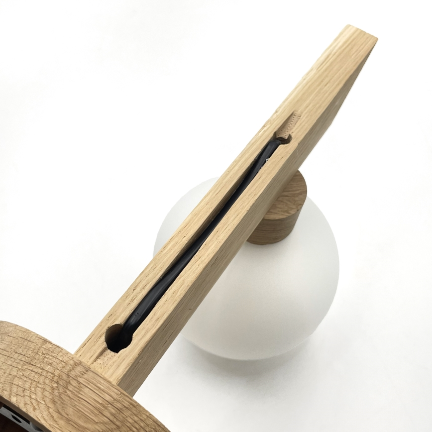 Vägglampa ANTONIO 1xG9/5W/230V ek/vit