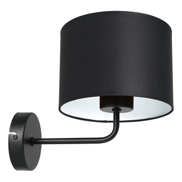 Vägglampa ARDEN 1xE27/60W/230V svart/vit