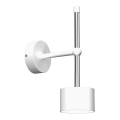 Vägglampa ARENA 1xGX53/11W/230V vit/skinande krom