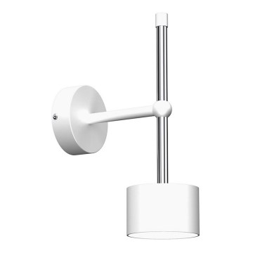 Vägglampa ARENA 1xGX53/11W/230V vit/skinande krom