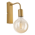 Vägglampa ASTRID 1xE27/60W/230V guld