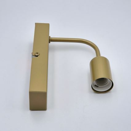 Vägglampa ASTRID 1xE27/60W/230V guld