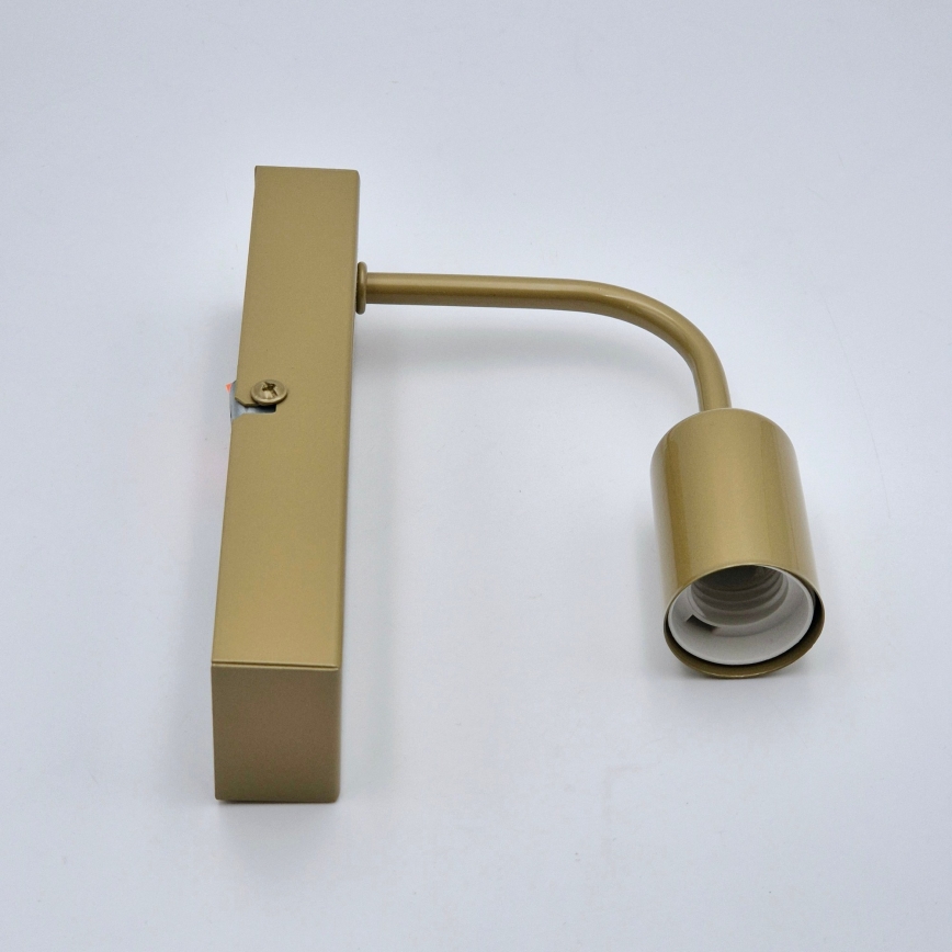 Vägglampa ASTRID 1xE27/60W/230V guld