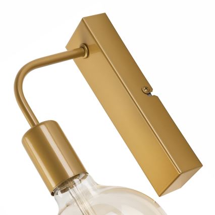 Vägglampa ASTRID 1xE27/60W/230V guld