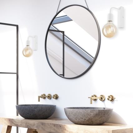 Vägglampa ASTRID 1xE27/60W/230V vit