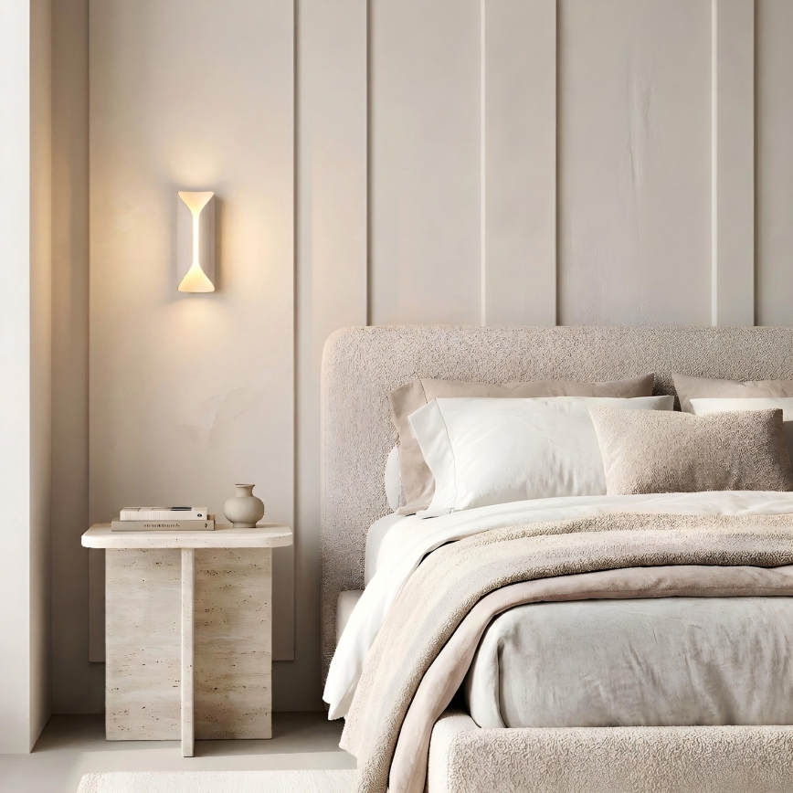 Vägglampa BARBOS 2xG9/8W/230V krämvit