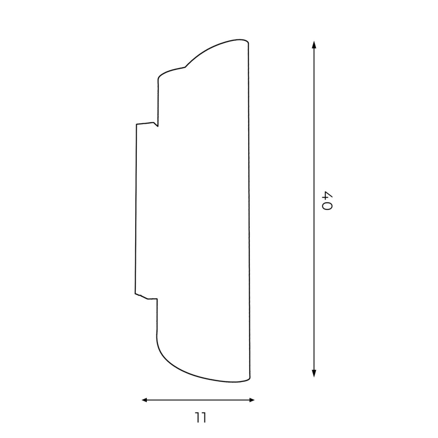 Vägglampa BARBOS 2xG9/8W/230V svart