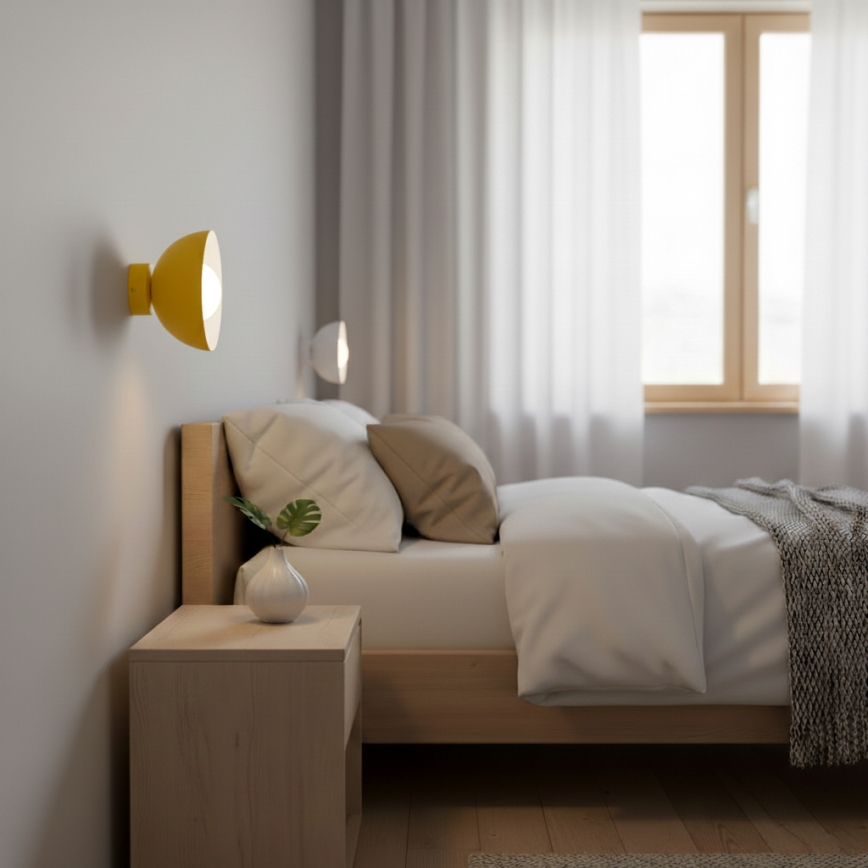 Vägglampa BIBI 1xG9/8W/230V orangefärgad